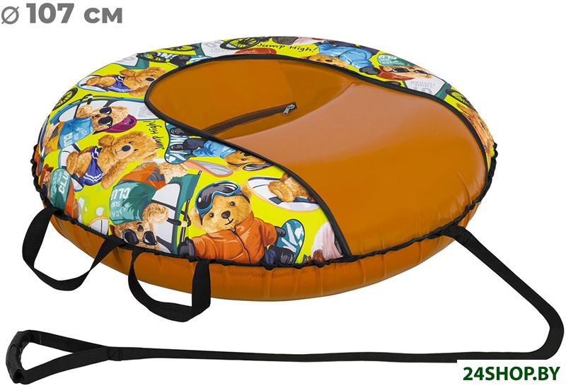 Тюбинг Тяни-Толкай Dino Comfort 107 см (оксфорд, норм) Тюбинг Тяни-Толкай Dino Comfort 107 см (оксфорд, норм)