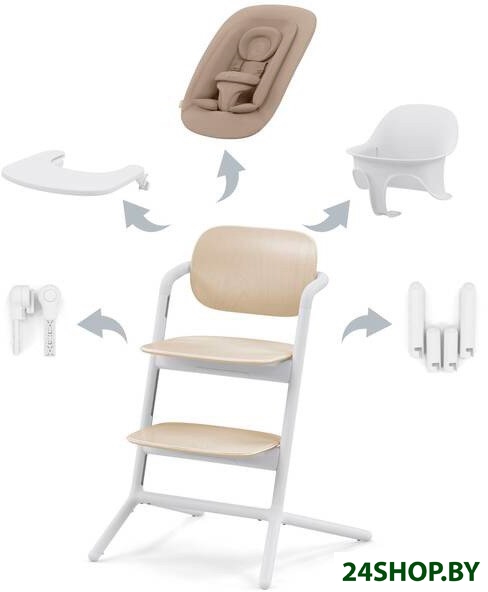 Трансформер Cybex Lemo 4 в 1 Set (sand white) Трансформер Cybex Lemo 4 в 1 Set (sand white)