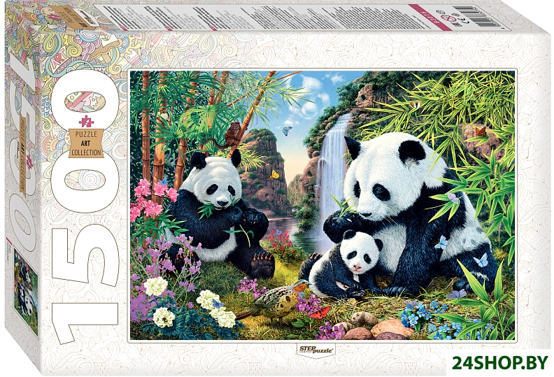 Пазл Step Puzzle Панды 83075 (1500 эл) Пазл Step Puzzle Панды 83075 (1500 эл)