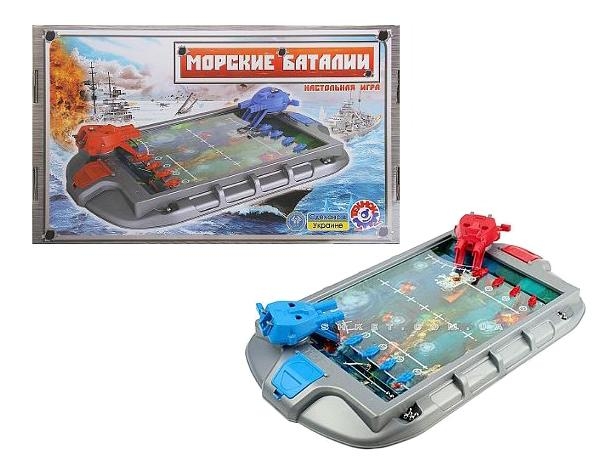 Настольная игра ТехноК Морские баталии Настольная игра ТехноК Морские баталии