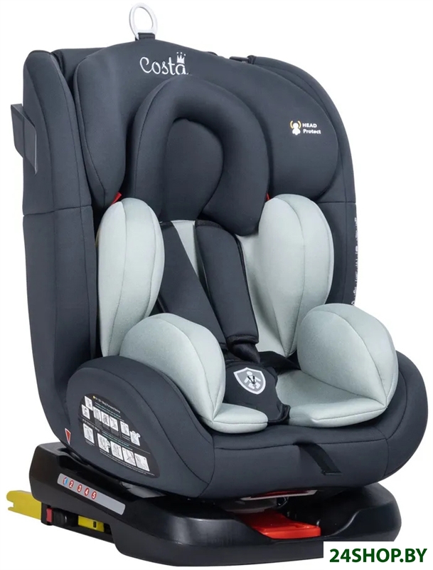Детское автокресло Costa Isofix KBH308 (серый/зеленый) Детское автокресло Costa Isofix KBH308 (серый/зеленый)