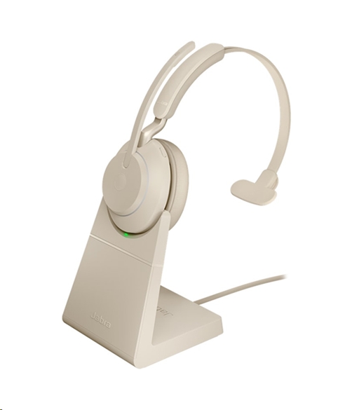 Наушники Jabra Evolve2 65 MS Mono USB-С Desk (бежевый) Наушники Jabra Evolve2 65 MS Mono USB-С Desk (бежевый)