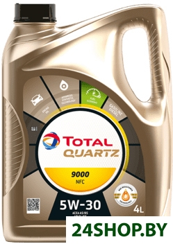 Моторное масло Total Quartz 9000 Future NFC 5W-30 4л Моторное масло Total Quartz 9000 Future NFC 5W-30 4л