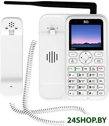 Телефонный аппарат BQ BQ-2839 Point (белый) Телефонный аппарат BQ BQ-2839 Point (белый)