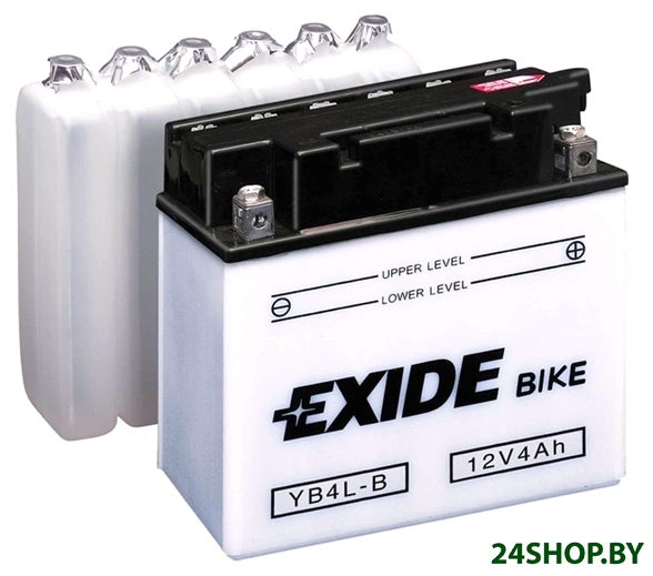 Мотоциклетный аккумулятор EXIDE EB4L-B (4 А·ч) Мотоциклетный аккумулятор EXIDE EB4L-B (4 А·ч)
