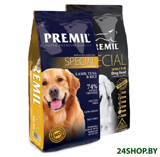 Сухой корм для собак Premil Special 15 кг Сухой корм для собак Premil Special 15 кг