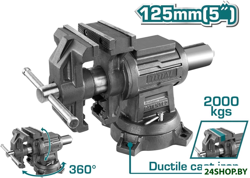 Тиски Total THTMF6156 Тиски Total THTMF6156