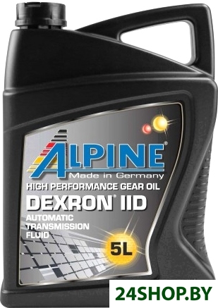 Трансмиссионное масло Alpine ATF DEXRON II D 5л Трансмиссионное масло Alpine ATF DEXRON II D 5л