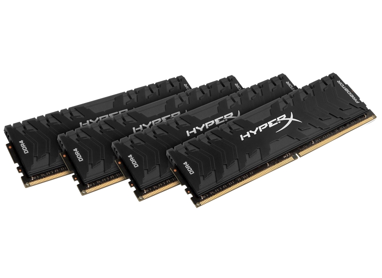 Оперативная память HyperX Predator 4x8GB DDR4 PC4-19200 HX424C12PB3K4/32 Оперативная память HyperX Predator 4x8GB DDR4 PC4-19200 HX424C12PB3K4/32