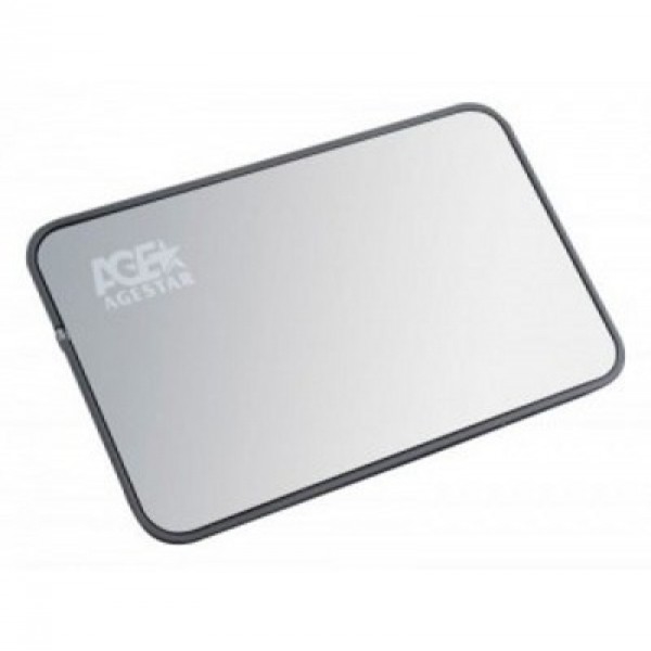 Внешний бокс для жесткого диска AGESTAR 3UB2A8S-6G Silver Внешний бокс для жесткого диска AGESTAR 3UB2A8S-6G Silver