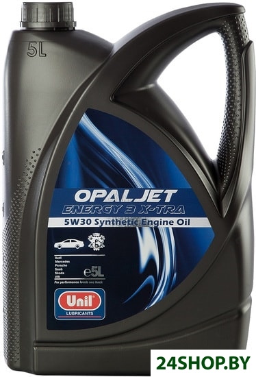 Моторное масло Unil Opaljet Energy 3 X-Tra 5W-30 5л Моторное масло Unil Opaljet Energy 3 X-Tra 5W-30 5л