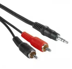 Кабель Hama H-43333 Jack 3.5/2хRCA (2 м) (черный) (00043333) Кабель Hama H-43333 Jack 3.5/2хRCA (2 м) (черный) (00043333)
