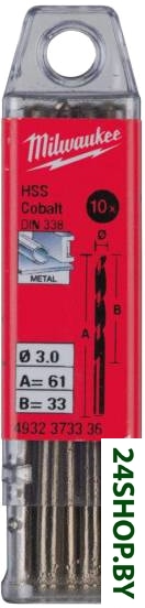 Набор сверл Milwaukee 4932373332 (10 предметов) Набор сверл Milwaukee 4932373332 (10 предметов)