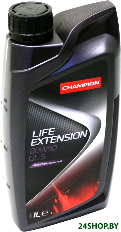 Трансмиссионное масло Champion Life Extension GL-5 80W-90 1л Трансмиссионное масло Champion Life Extension GL-5 80W-90 1л