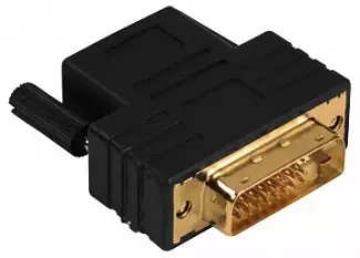 Адаптер видео Hama Compact DVI-D (00122237) Адаптер видео Hama Compact DVI-D (00122237)