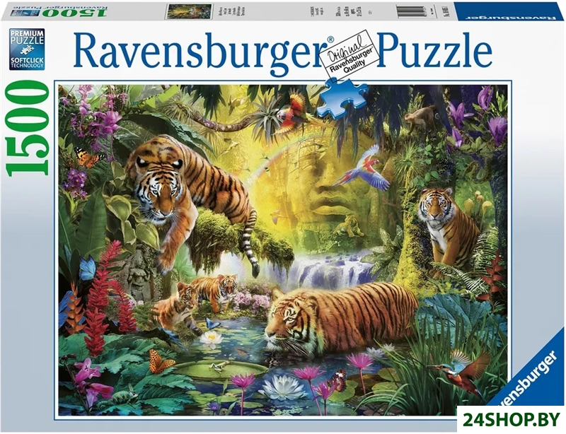 Пазл Ravensburger Идиллия у водопоя 16005 (1500 эл) Пазл Ravensburger Идиллия у водопоя 16005 (1500 эл)