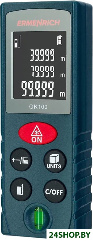Лазерный дальномер Ermenrich Reel PLUS GK100 (83078) Лазерный дальномер Ermenrich Reel PLUS GK100 (83078)