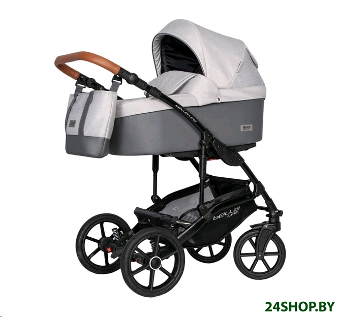 Детская универсальная коляска RIKO Basic Bella Life 3 в 1 (01/Grey Fox) Детская универсальная коляска RIKO Basic Bella Life 3 в 1 (01/Grey Fox)