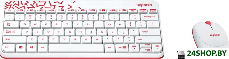 Клавиатура + мышь Logitech Wireless Combo MK240 Nano (920-008212) Клавиатура + мышь Logitech Wireless Combo MK240 Nano (920-008212)