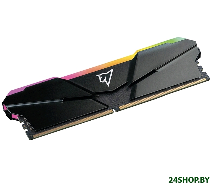 Оперативная память Netac Shadow RGB 8ГБ DDR4 2666 МГц NTSRD4P26SP-08E Оперативная память Netac Shadow RGB 8ГБ DDR4 2666 МГц NTSRD4P26SP-08E