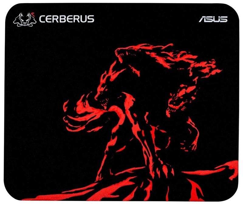 Коврик для мыши ASUS Cerberus Mat Mini (черный/красный) Коврик для мыши ASUS Cerberus Mat Mini (черный/красный)