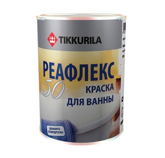 Краска Tikkurila Реафлекс 50 1 л (лагуна Н034) Краска Tikkurila Реафлекс 50 1 л (лагуна Н034)