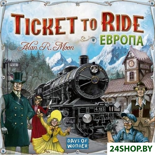 Настольная игра Мир Хобби Ticket to Ride: Европа Настольная игра Мир Хобби Ticket to Ride: Европа