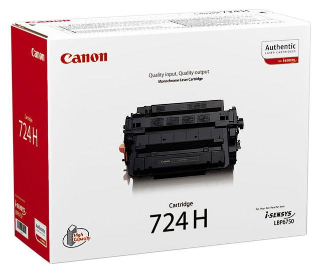 Картридж Canon 724H 3482B002 черный Картридж Canon 724H 3482B002 черный