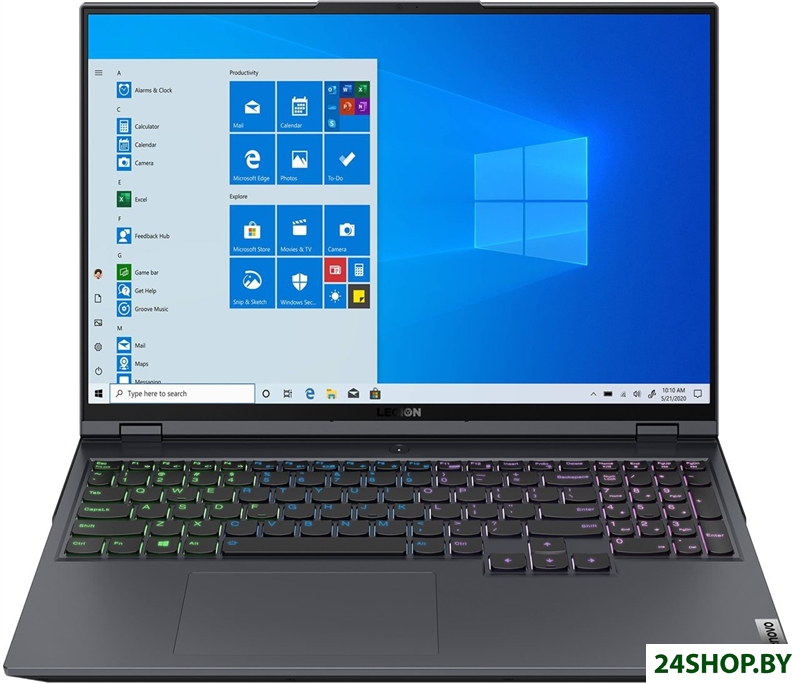 Игровой ноутбук Lenovo Legion 5 Pro 16ACH6H 82JQ00QNMH Игровой ноутбук Lenovo Legion 5 Pro 16ACH6H 82JQ00QNMH