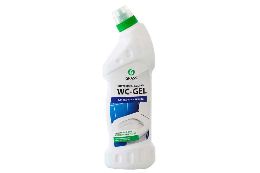 GraSS WC-Gel Кислотное чистящее средство для чистки унитазов, фаянсовых изделий, кафеля и др., 750 м GraSS WC-Gel Кислотное чистящее средство для чистки унитазов, фаянсовых изделий, кафеля и др., 750 м