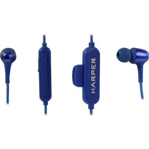Наушники Harper HB-306 (синий) Наушники Harper HB-306 (синий)