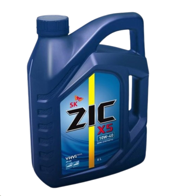 Моторное масло ZIC X5 Diesel 10W-40 6л Моторное масло ZIC X5 Diesel 10W-40 6л