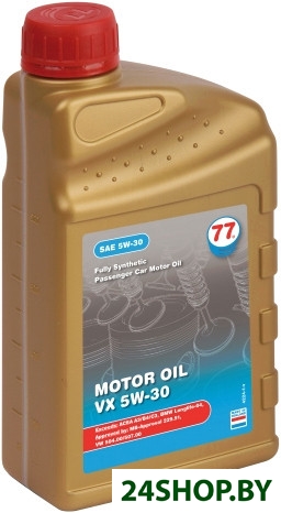 Моторное масло 77 Lubricants VX 5W-30 1л Моторное масло 77 Lubricants VX 5W-30 1л
