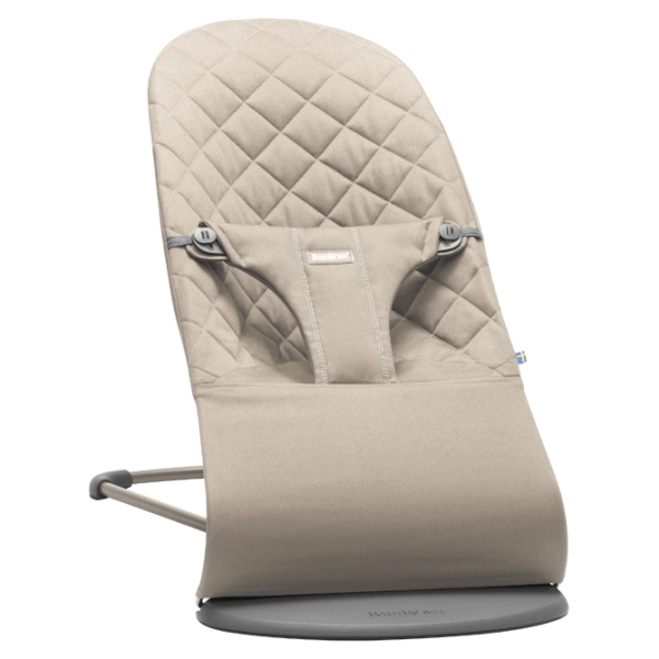 Шезлонг BABYBJORN Bliss Cotton Sand Gray (0060.17) Шезлонг BABYBJORN Bliss Cotton Sand Gray (0060.17)
