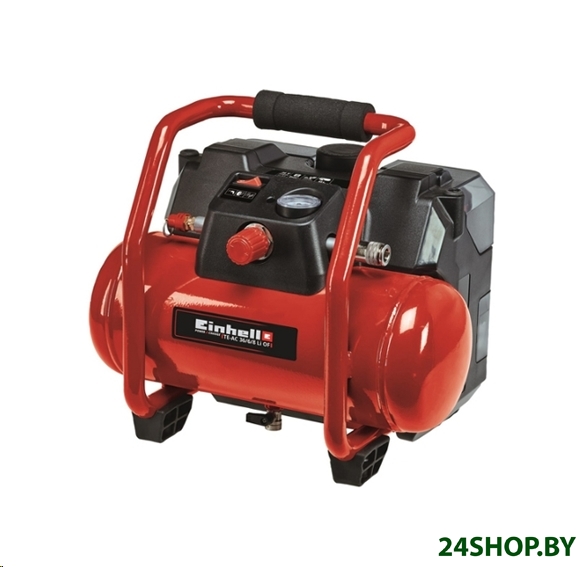 Компрессор Einhell PXC TE-AC 36/6/8 Li OF Set - Solo Компрессор Einhell PXC TE-AC 36/6/8 Li OF Set - Solo