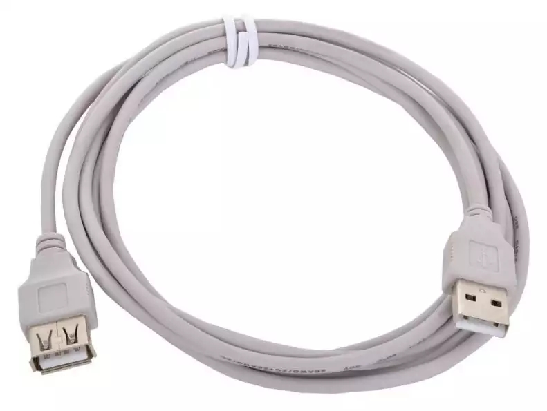 Кабель-удлинитель A-A USB 2.0 1,8 м Кабель-удлинитель A-A USB 2.0 1,8 м