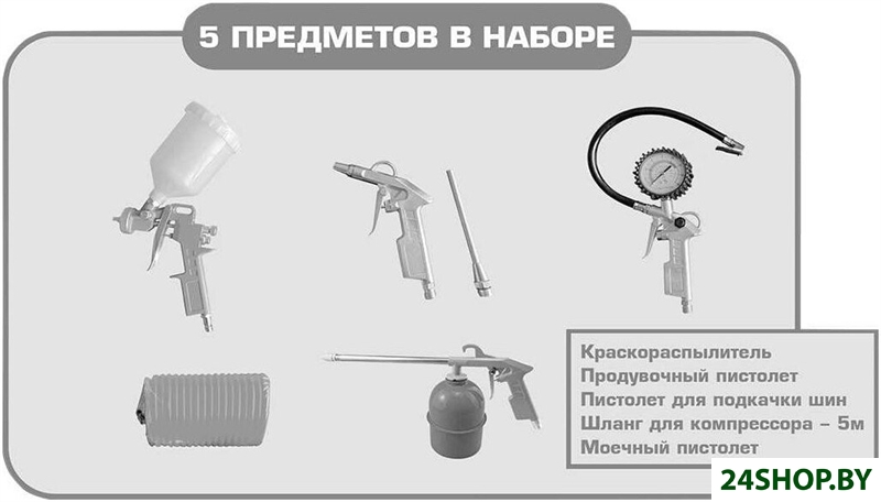 Edon PTK-5 (набор пневмоинструмента) Edon PTK-5 (набор пневмоинструмента)