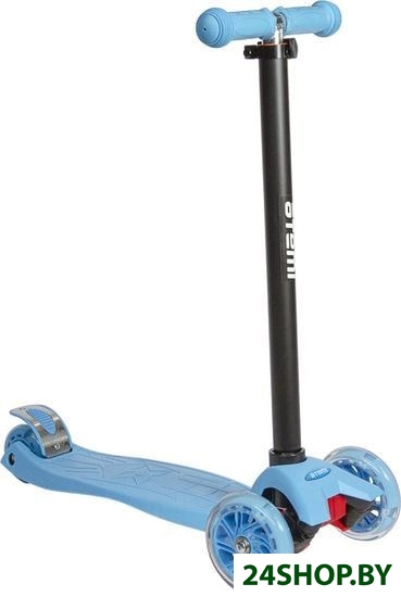 Самокат Atemi Super Rider AKC02C (голубой, чёрный) Самокат Atemi Super Rider AKC02C (голубой, чёрный)