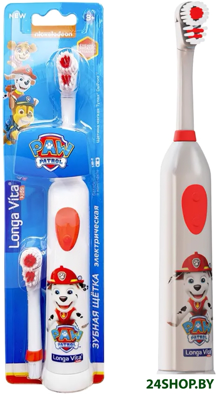 Электрическая зубная щетка Longa Vita Paw Patrol KAB-3 (красный) Электрическая зубная щетка Longa Vita Paw Patrol KAB-3 (красный)