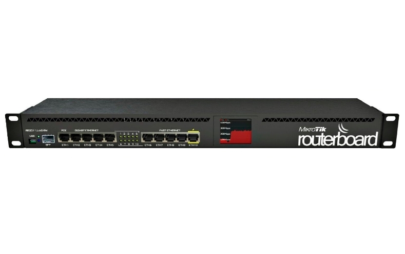 Коммутатор MikroTik RouterBOARD 2011UiAS-RM (RB2011UiAS-RM) Коммутатор MikroTik RouterBOARD 2011UiAS-RM (RB2011UiAS-RM)
