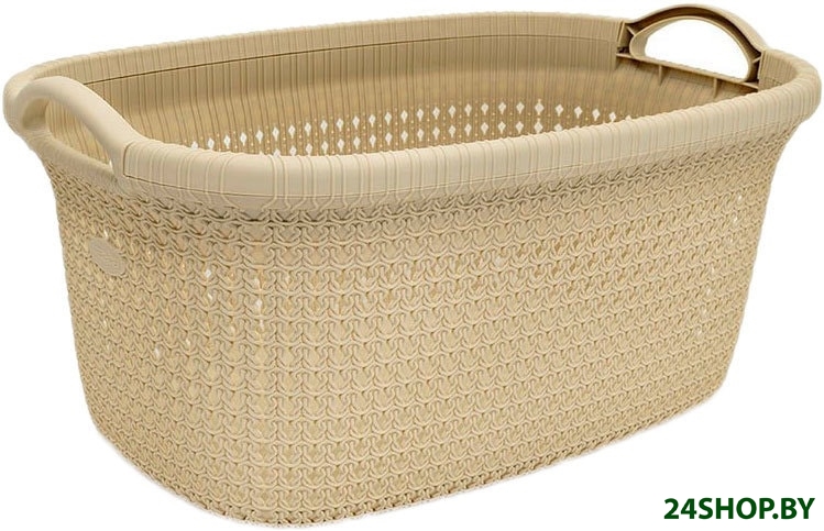 Корзина Эльфпласт Paola 30 л (бежевый) Корзина Эльфпласт Paola 30 л (бежевый)