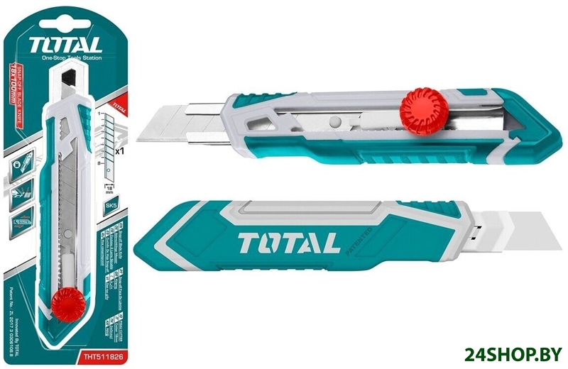 Нож строительный Total THT511826 Нож строительный Total THT511826