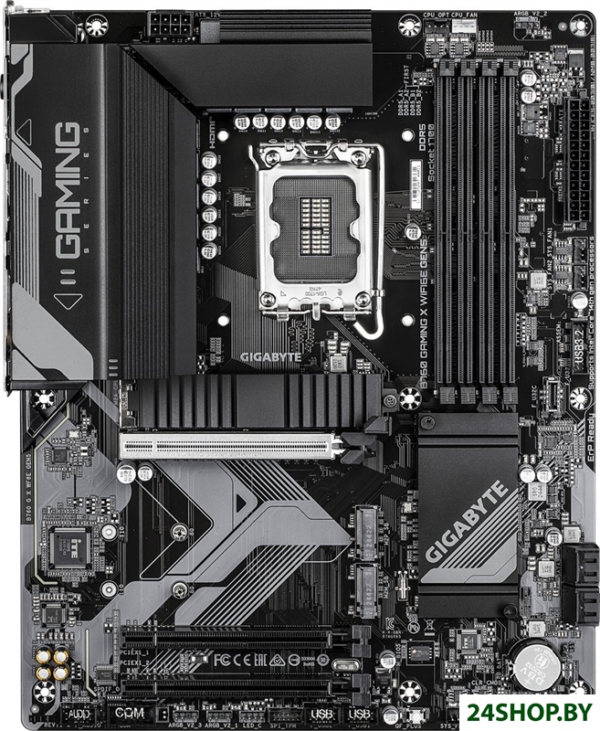 Материнская плата Gigabyte B760 Gaming X WiFi6E Gen5 Материнская плата Gigabyte B760 Gaming X WiFi6E Gen5