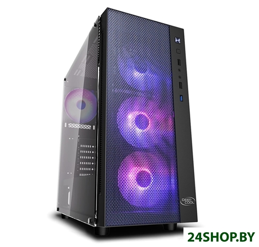 Корпус DeepCool Matrexx 55 Mesh ADD-RGB 4F DP-ATX-MATREXX55-MESH-AR-4F Корпус DeepCool Matrexx 55 Mesh ADD-RGB 4F DP-ATX-MATREXX55-MESH-AR-4F
