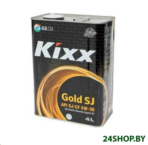 Моторное масло Kixx GOLD SJ 5W-30 SJ/CF 4л Моторное масло Kixx GOLD SJ 5W-30 SJ/CF 4л