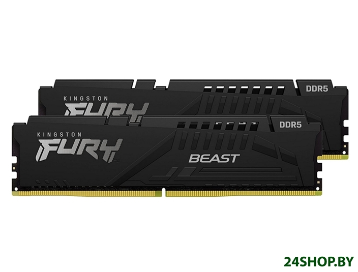 Оперативная память Kingston FURY Beast 2x16GB DDR5 PC5-41600 KF552C40BBK2-32 Оперативная память Kingston FURY Beast 2x16GB DDR5 PC5-41600 KF552C40BBK2-32