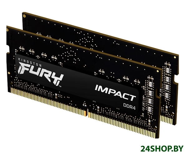 Оперативная память Kingston FURY Impact KF432S20IBK2/32 Оперативная память Kingston FURY Impact KF432S20IBK2/32