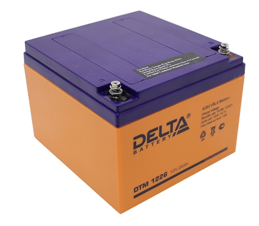 Аккумулятор для UPS Delta DTM 1226 (12V, 26Ah) Аккумулятор для UPS Delta DTM 1226 (12V, 26Ah)