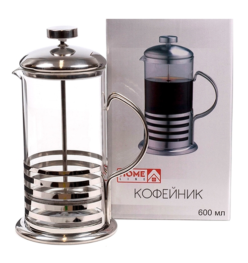 Френч-пресс Home Line WY-S008-600 Френч-пресс Home Line WY-S008-600