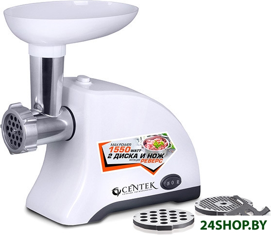 Мясорубка CENTEK CT-1609 (белый) Мясорубка CENTEK CT-1609 (белый)